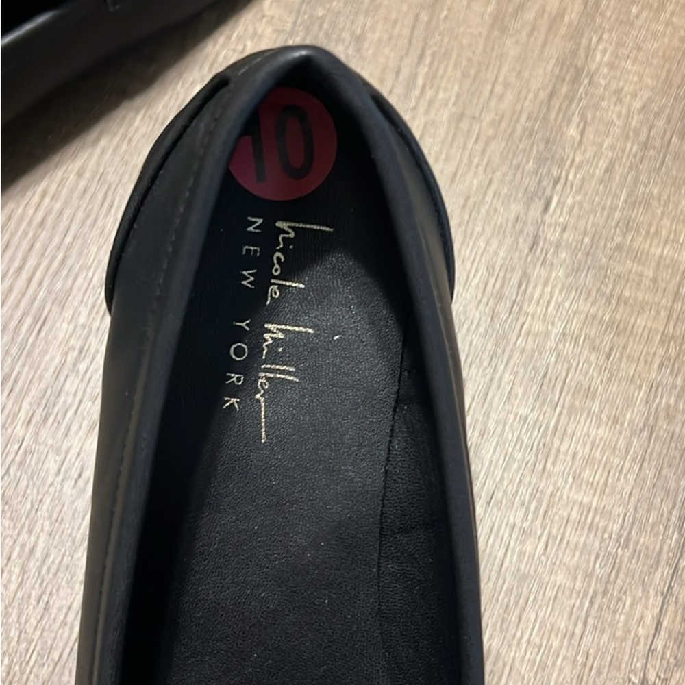 Nicole Miller Black Mules for Women